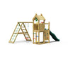 Jungle Quest | Wooden climbing frame with swing & climbing net