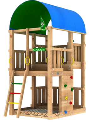 Kinderspielturm - Jungle Farm