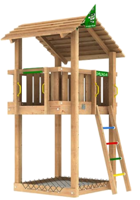 Spielturm Kleiner Garten - Jungle Shelter
